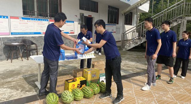 炎炎夏日送清凉、丝丝关怀暖人心-四川九绵工地“夏送清凉”员工关爱行动活动总结