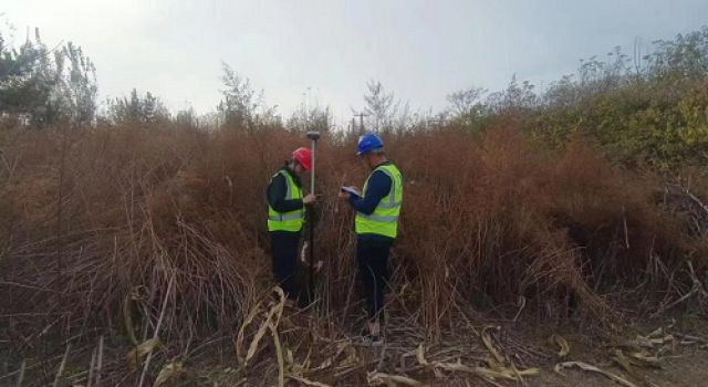 济微高速一标段一分部主线原地面复测顺利完成