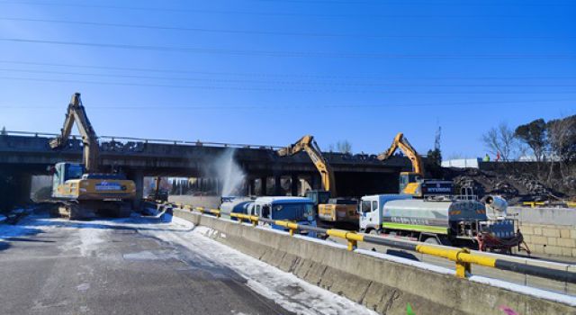 助力经十路东延工程建设，淄川立交重建开启新篇章！