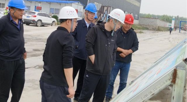 山东高速建设管理集团副总经理俄广迅赴济微项目调研指导工作